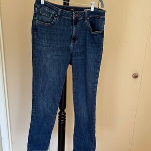 Mavi Dark Blue Ankle Jeans